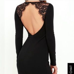 Lulu’s pretty black dress 🌚✨
